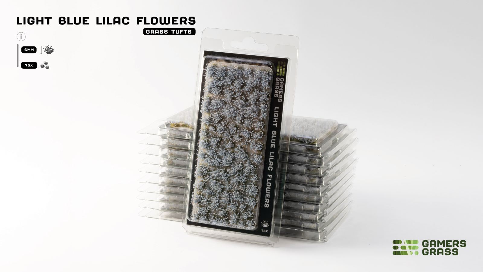 Gamers Grass: Light Blue Lilac Flowers