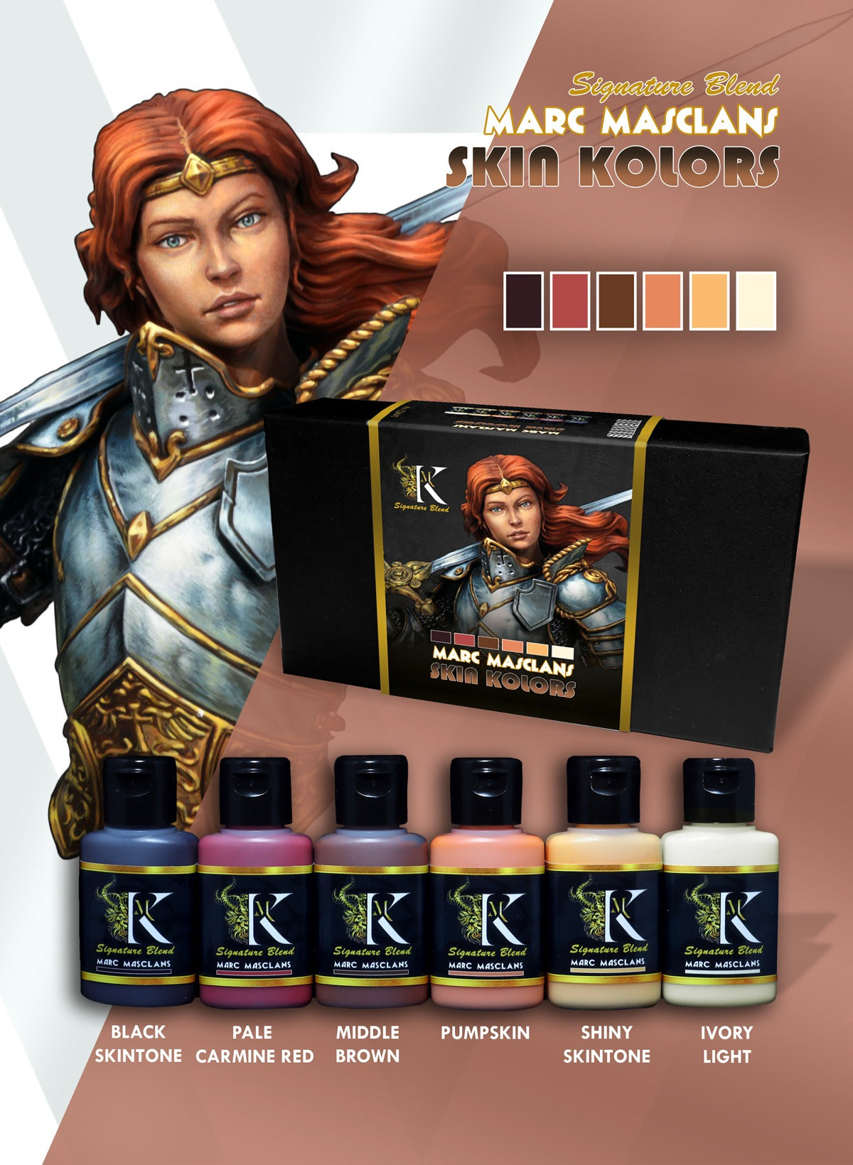 Kimera Kolors Signature Set: Marc Masclans - Skin Kolors