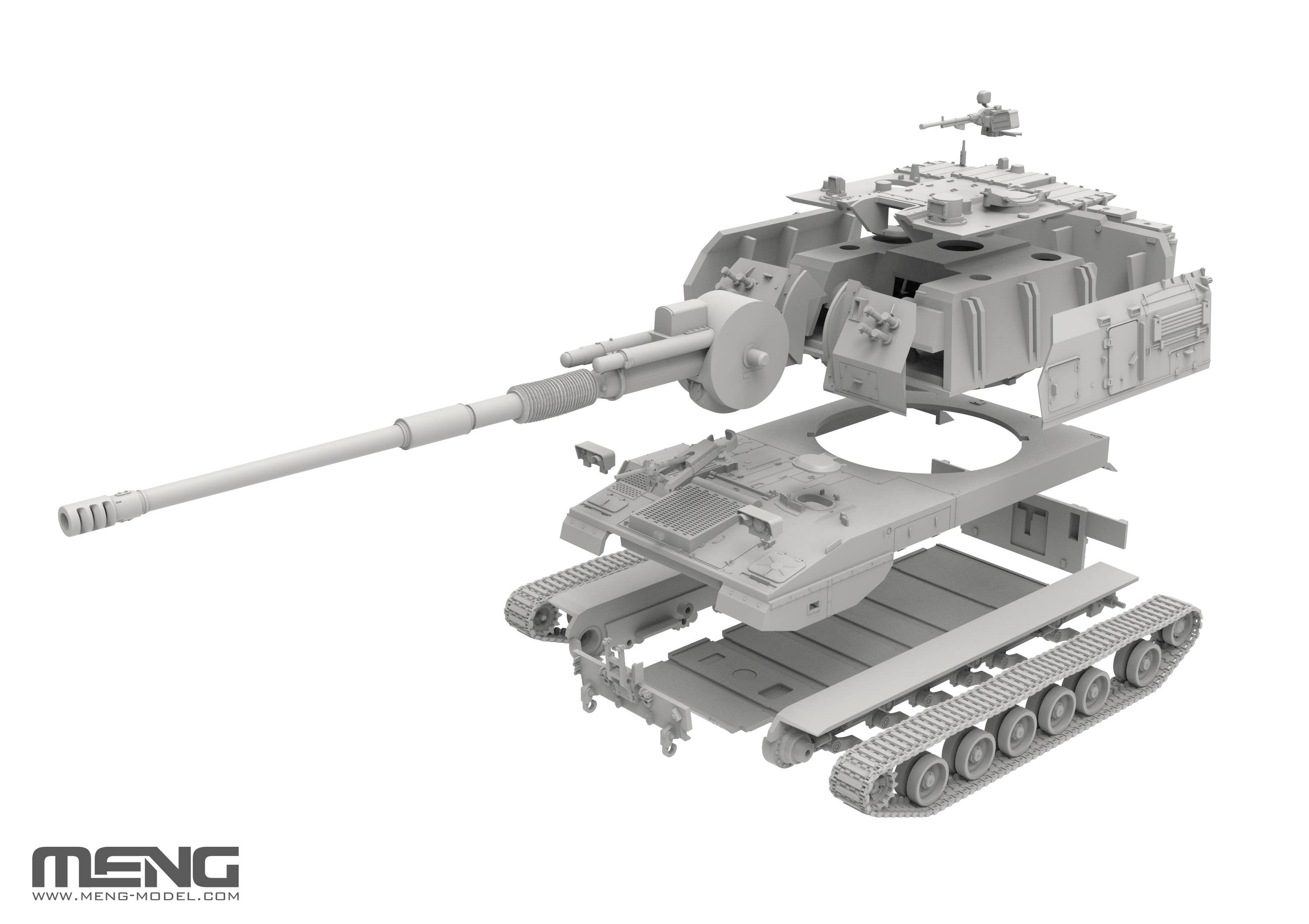 Meng: 1/72 Chinese PLZ05 155mm Self-Propelled Howitzer