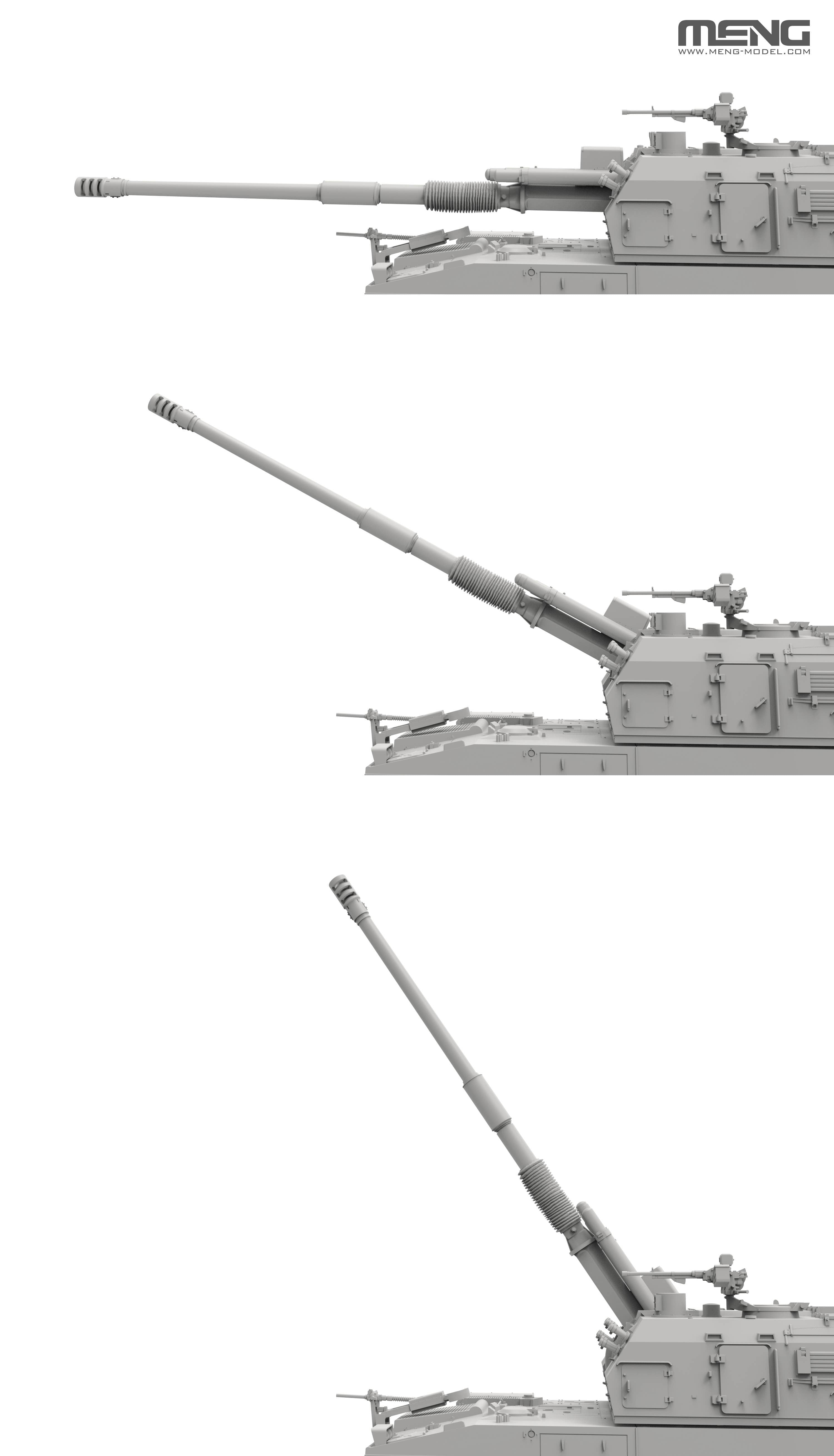 Meng: 1/72 Chinese PLZ05 155mm Self-Propelled Howitzer