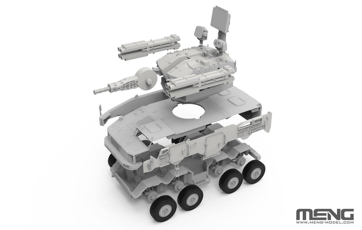 Meng: 1/72 Chinese Type 625E AA Gun & Missile Integrated Weapon System