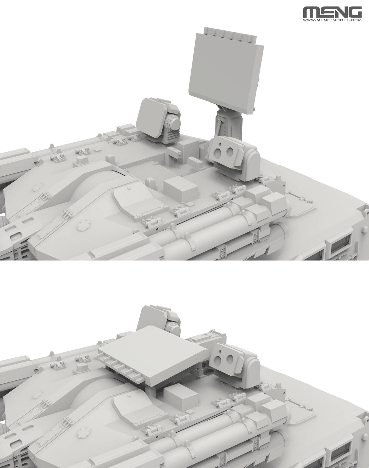 Meng: 1/72 Chinese Type 625E AA Gun & Missile Integrated Weapon System