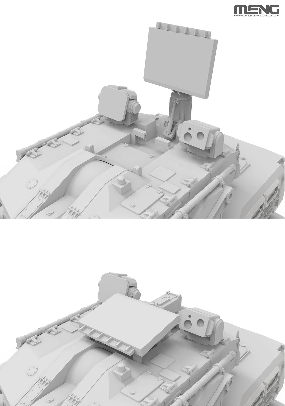 Meng: 1/72 Chinese Chinese PLB625 AA Gun & Missile Integrated Weapon System