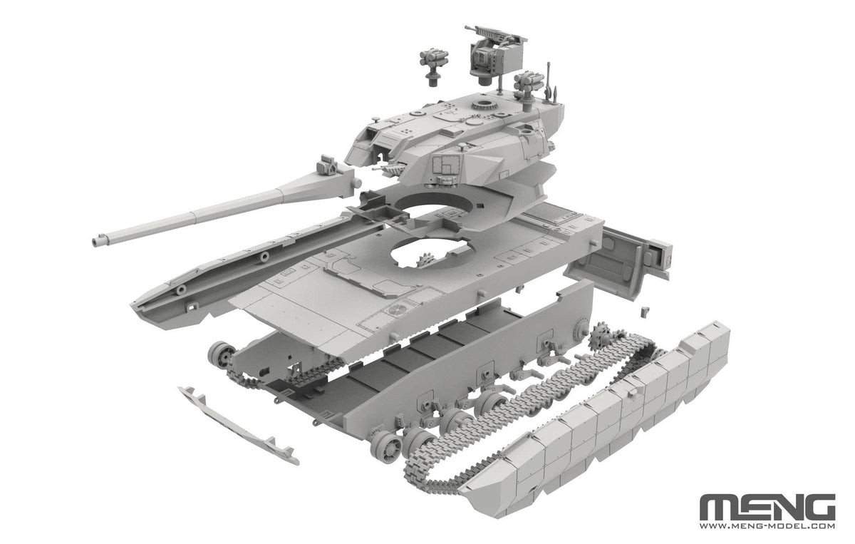 Meng: 1/72 Chinese Main Battle Tank ZTZ100