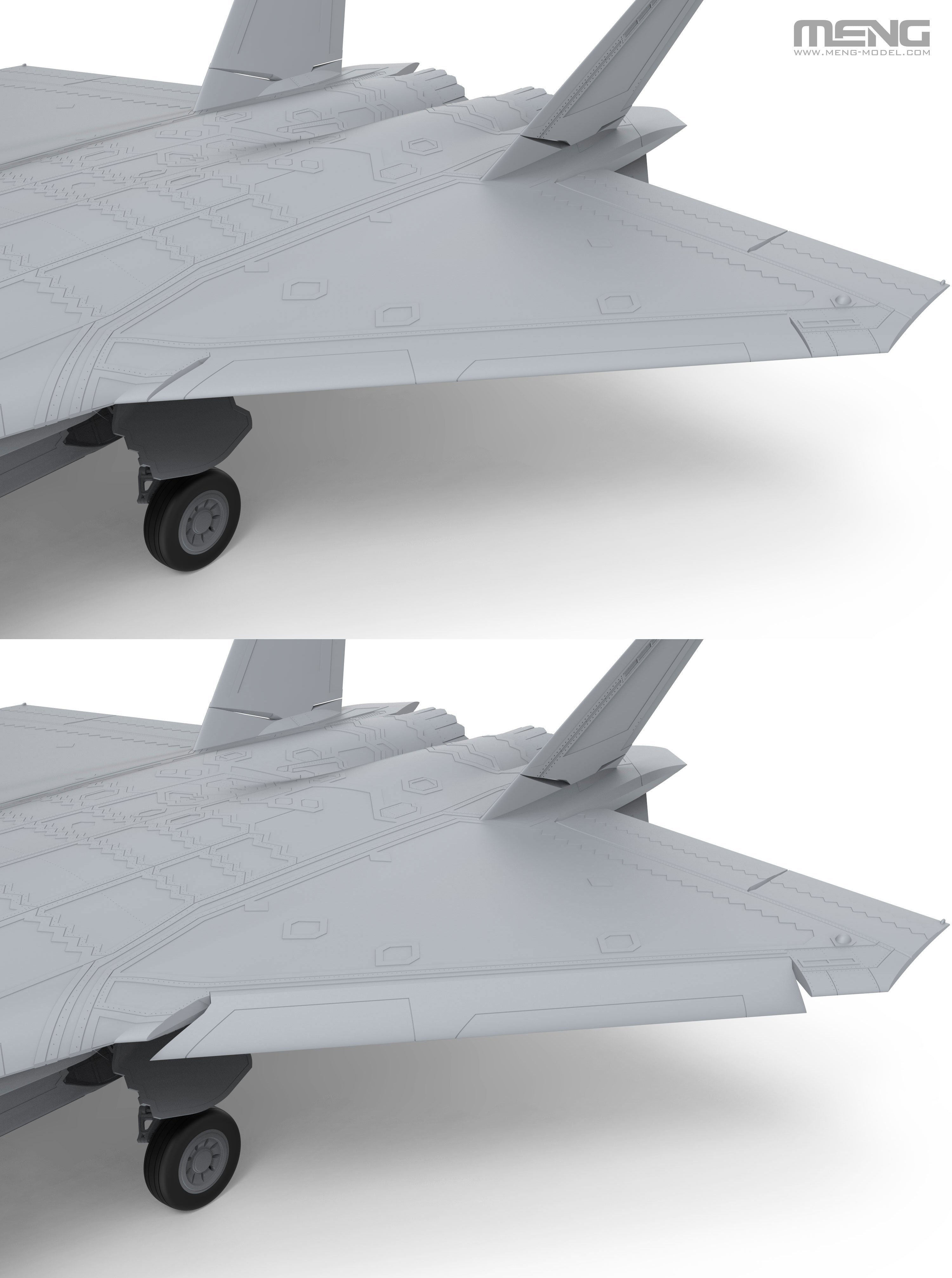 Meng: 1/48 Chinese J-20 Stealth Fighter
