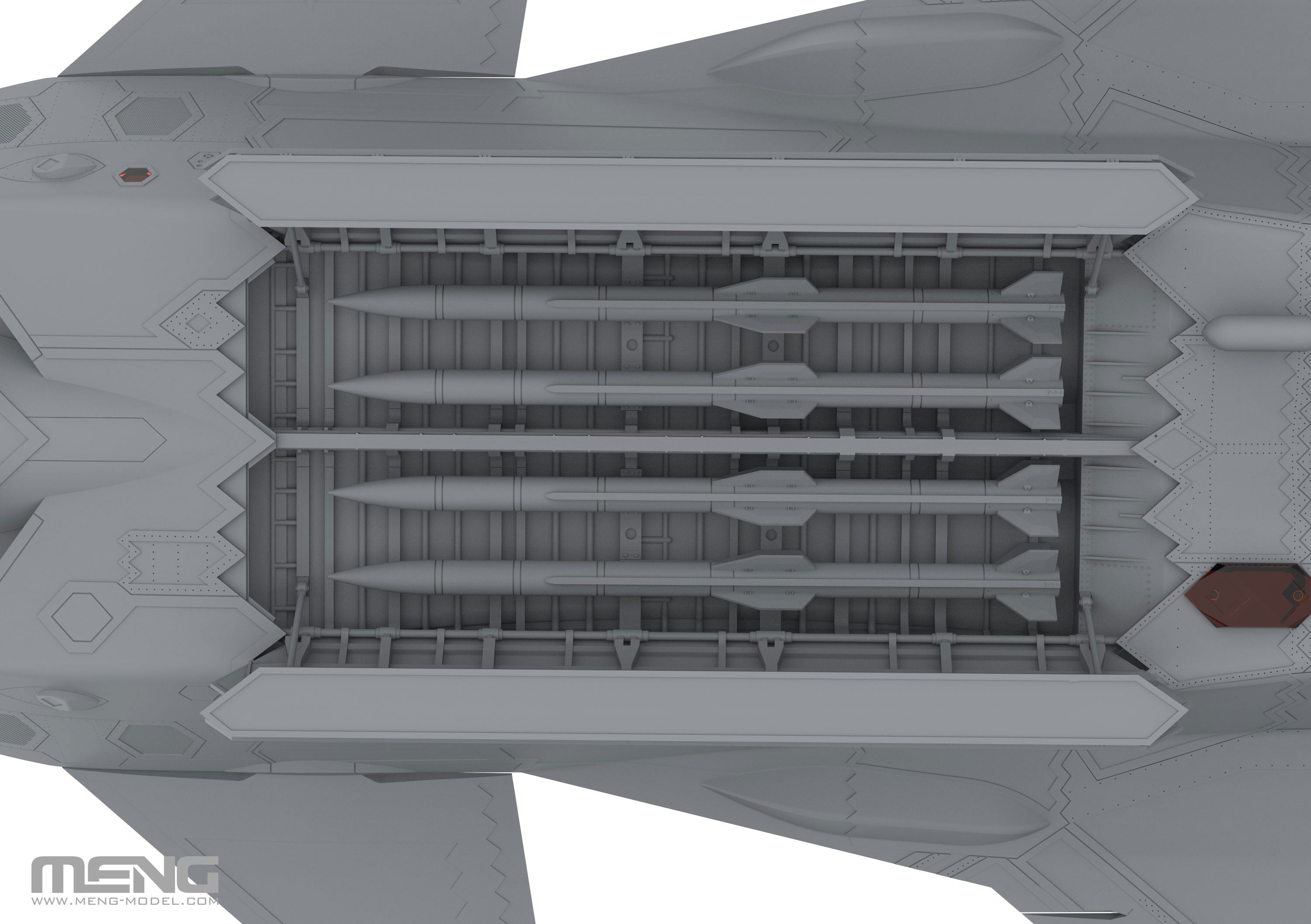 Meng: 1/48 Chinese J-20 Stealth Fighter