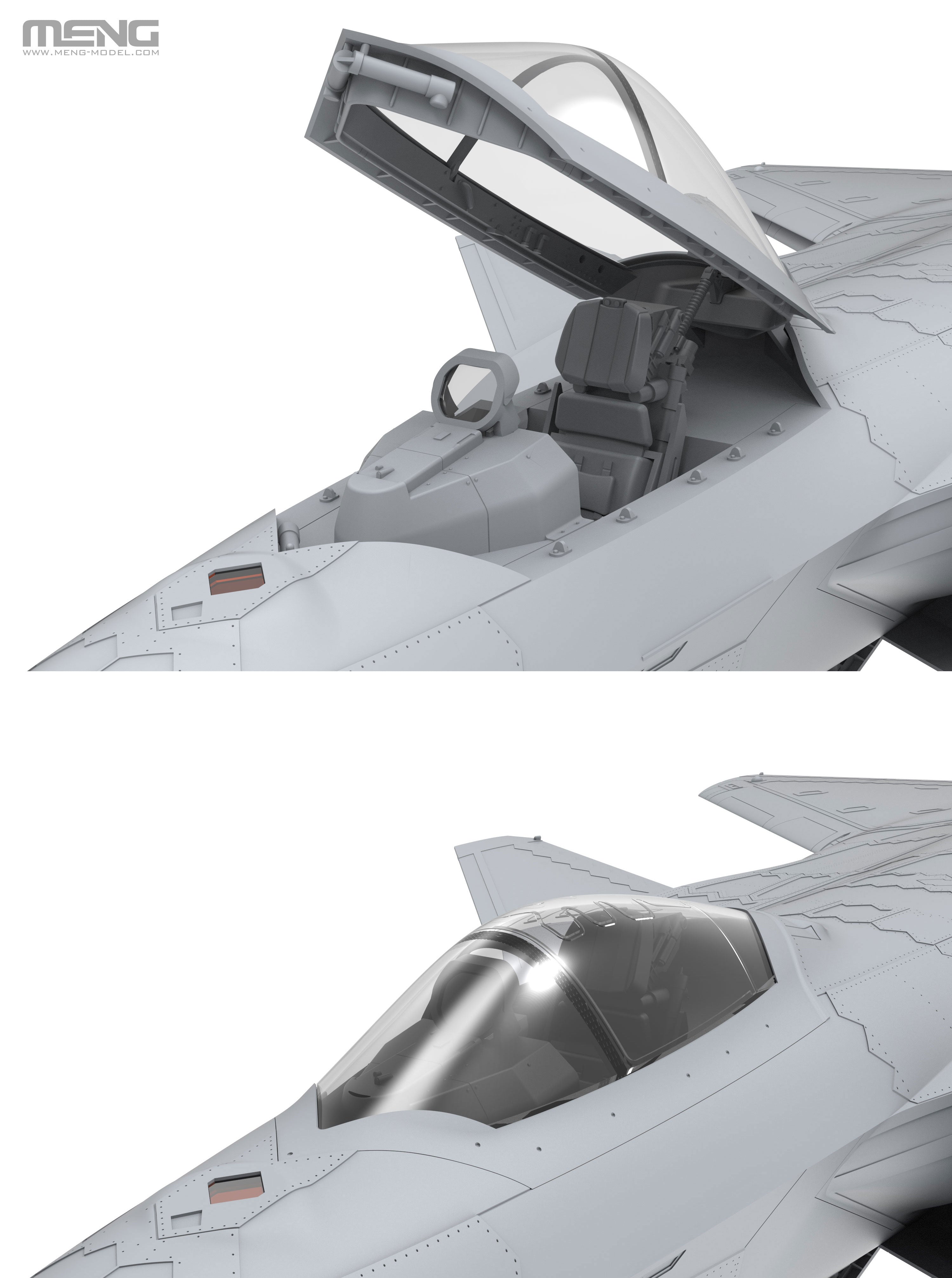 Meng: 1/48 Chinese J-20 Stealth Fighter