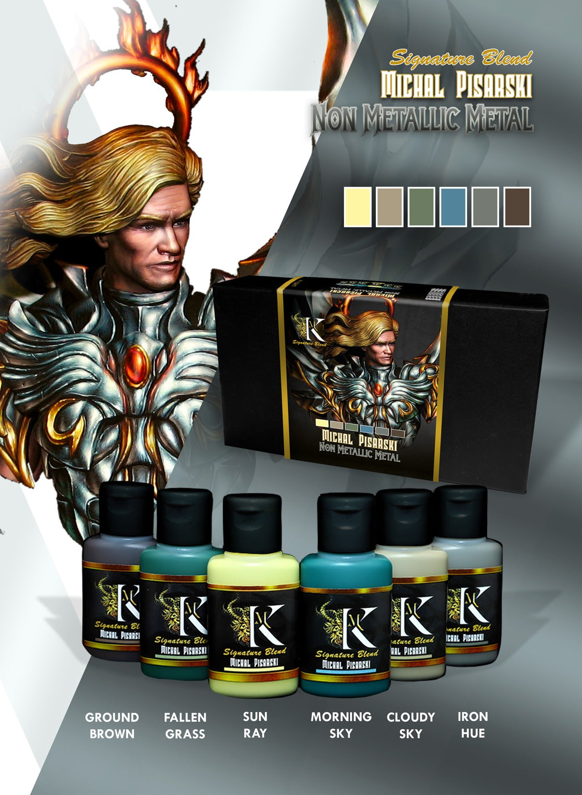 Kimera Kolors Signature Set: Pisarski - Non Metallic Metal