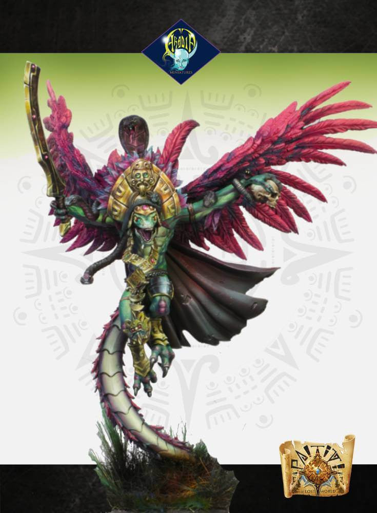 Quetzalcoatl, the Feathered Serpent