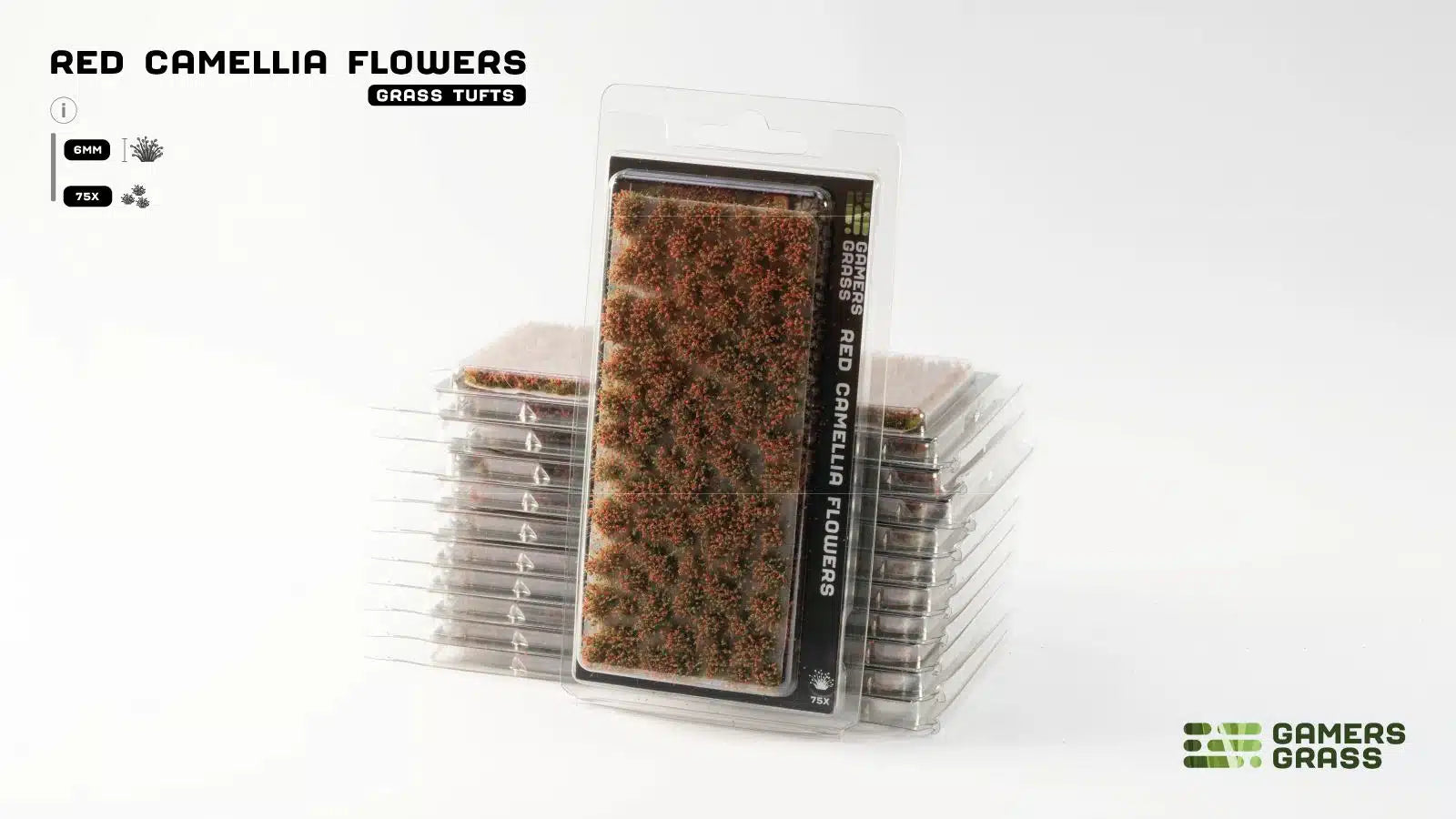 Gamers Grass: Red Camellia Flowers