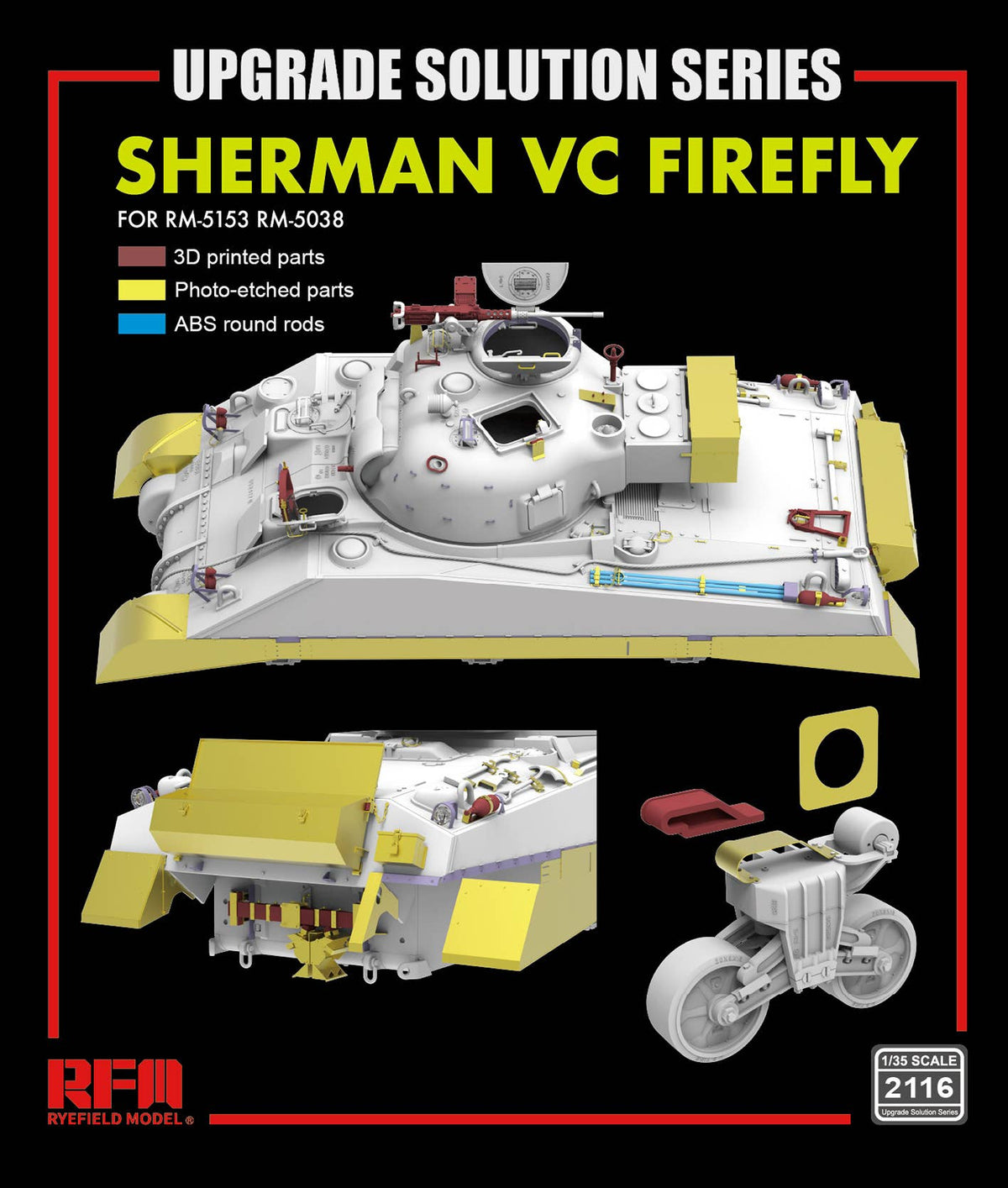 RFM: 1/35 Upgrade Solution Series Sherman VC Firefly