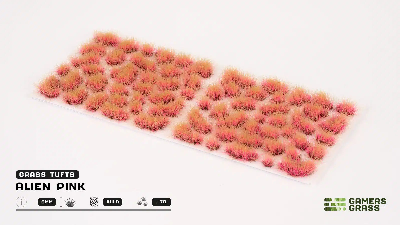 Gamers Grass: Alien Pink Tufts (6mm)