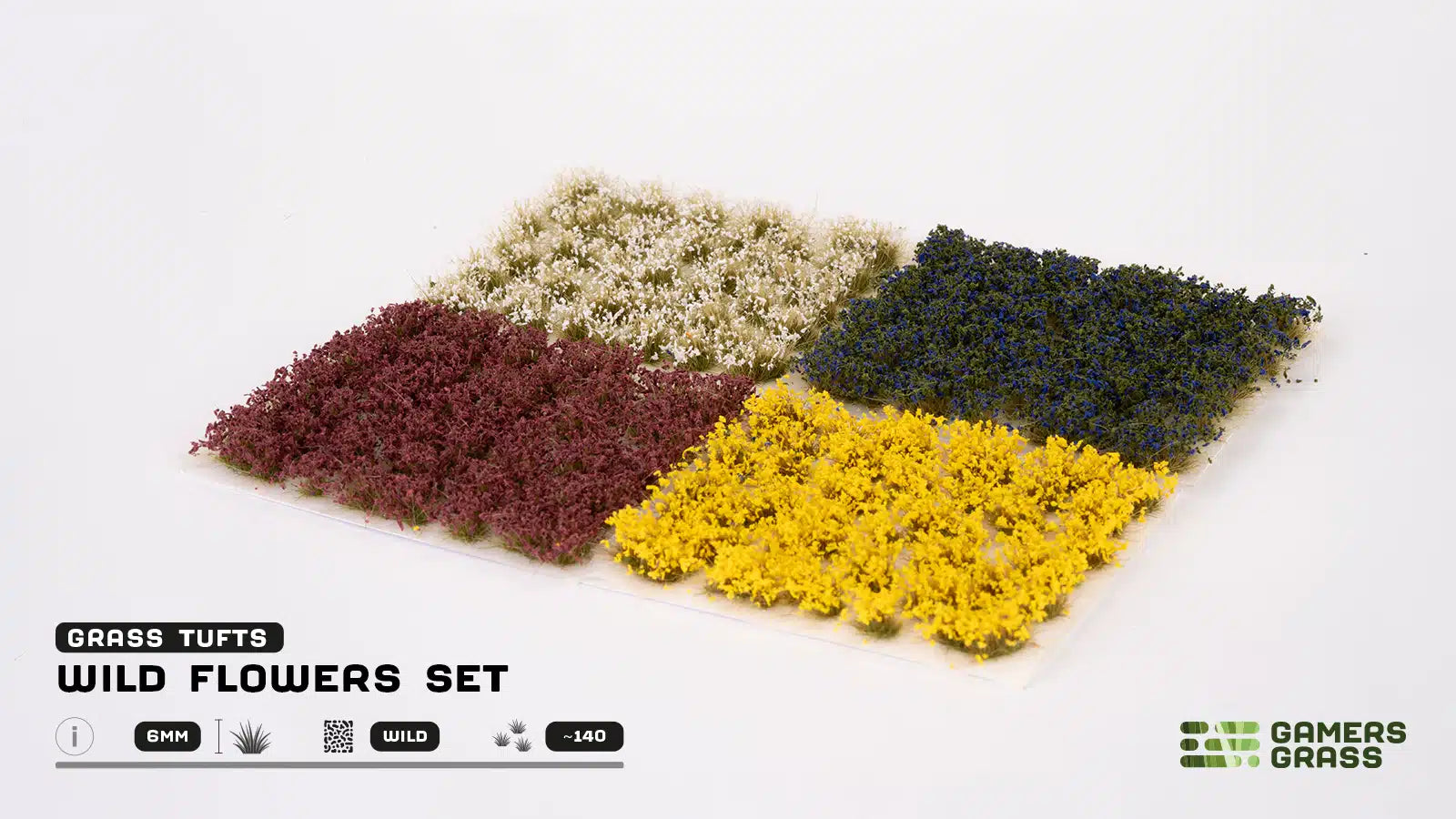 Gamers Grass: Wild Flowers Tufts Set