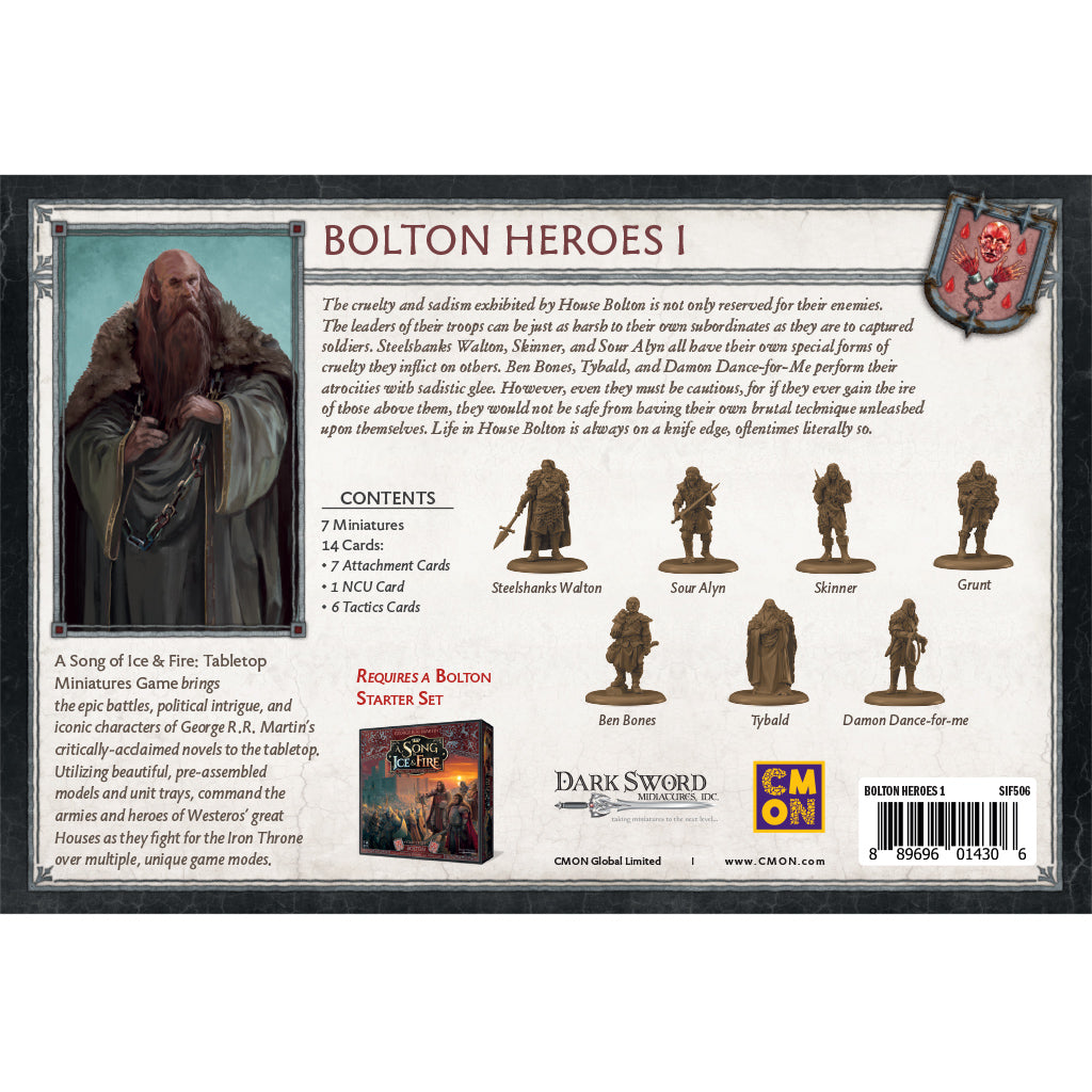 A Song of Ice and Fire - House Bolton: Heroes #1