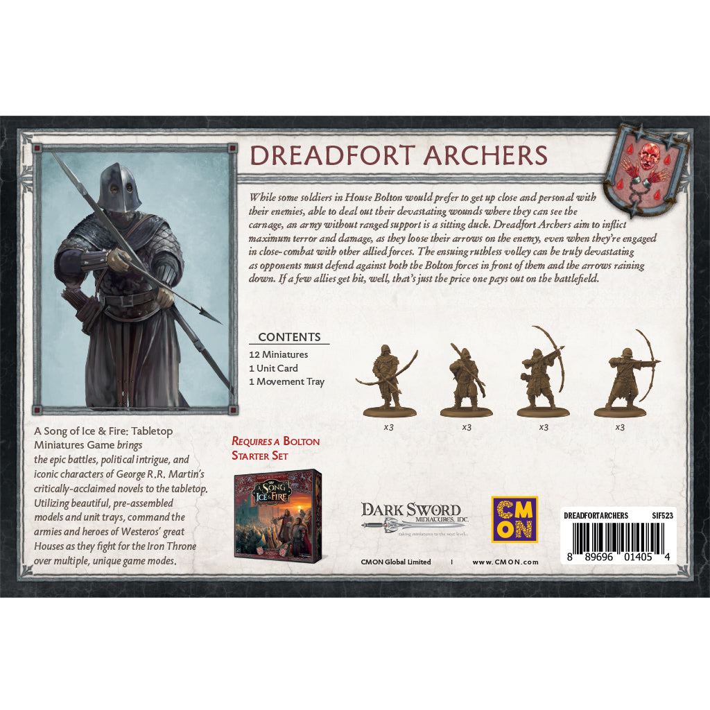 A Song of Ice and Fire - House Bolton: Dreadfort Archers