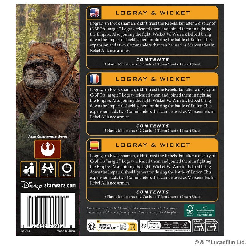 Rebel Alliance: Logray & Wicket (Repacked)