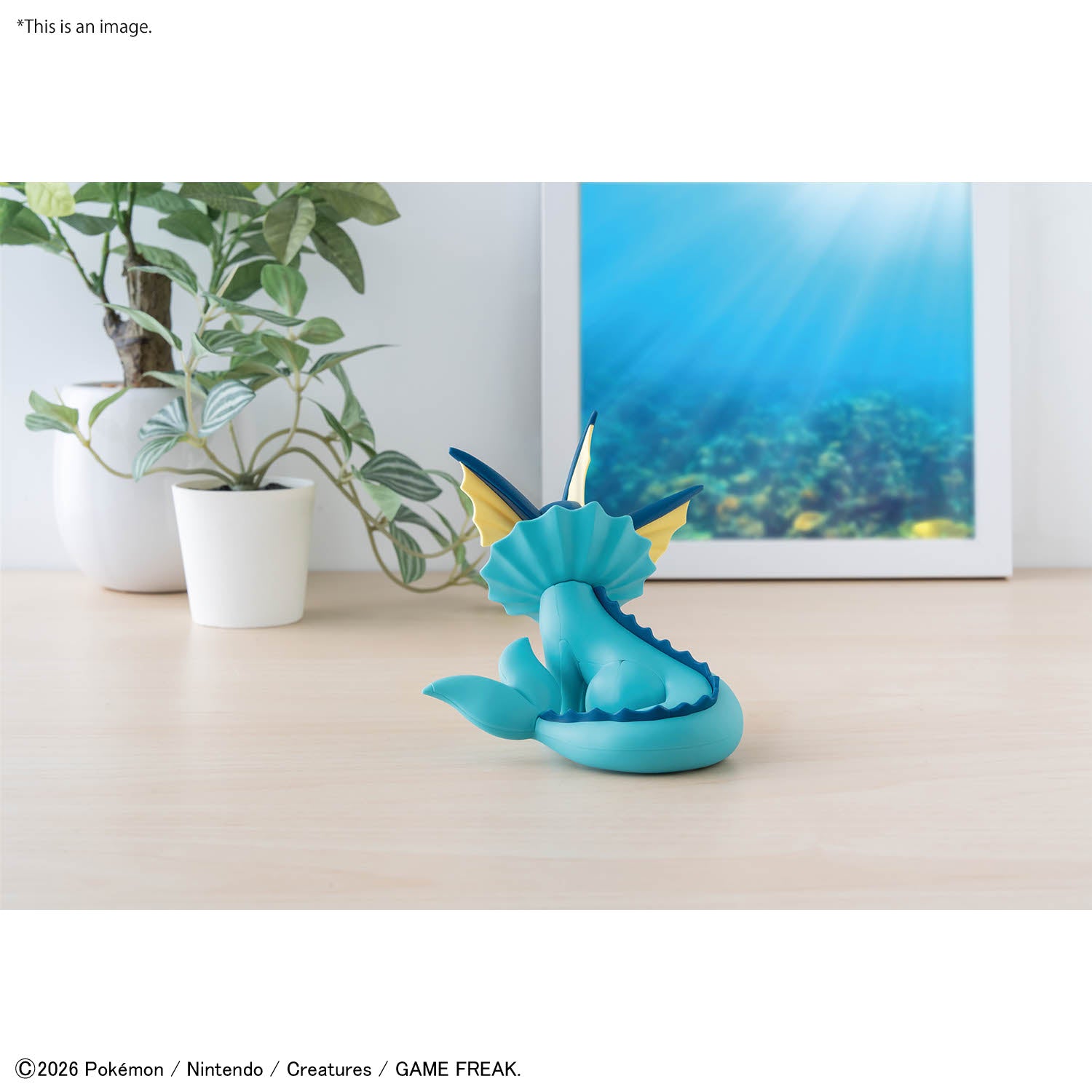 Bandai Pokemon Model Quick!! Vaporeon