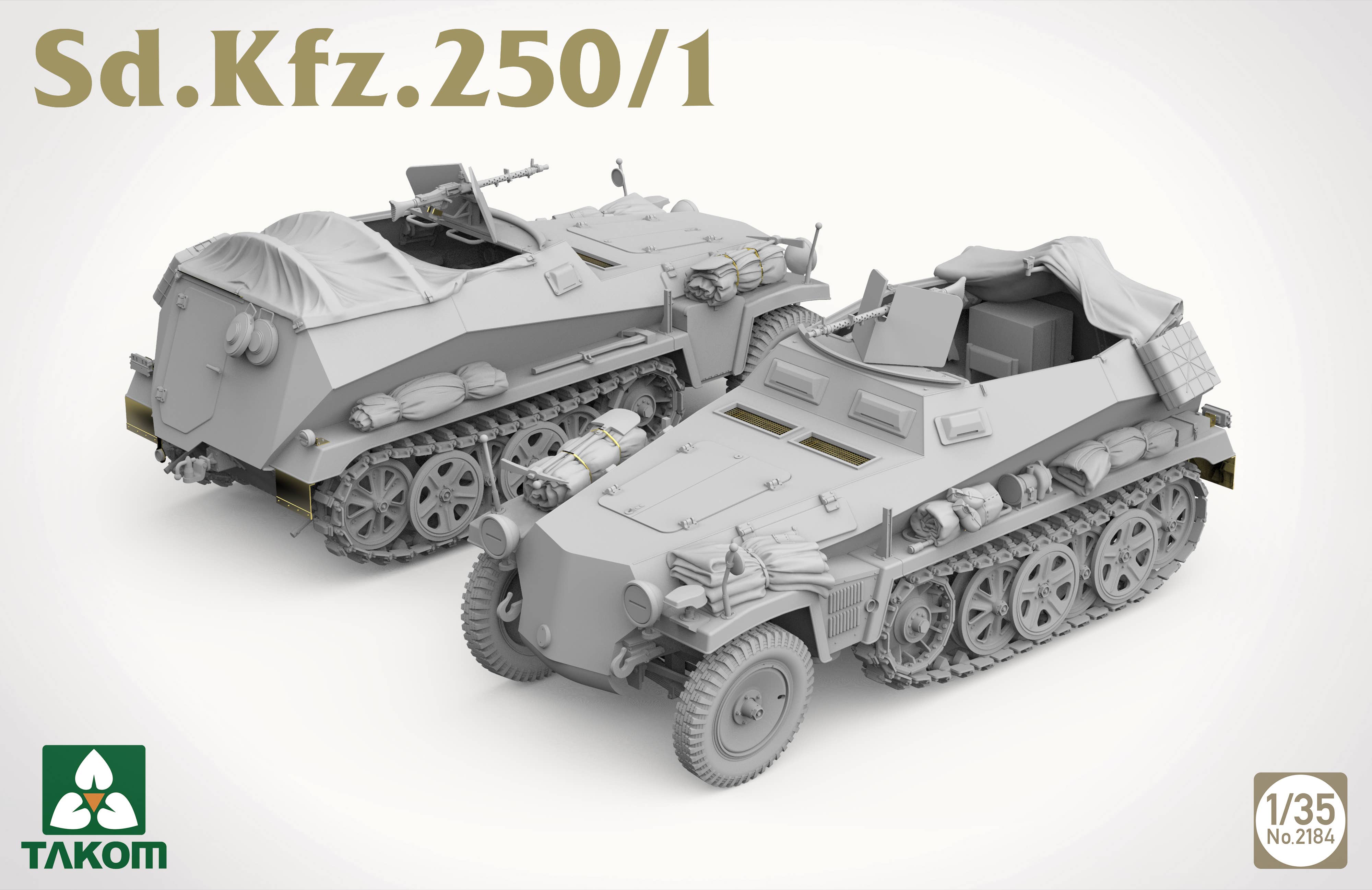 Takom: 1/35 Sd.Kfz. 250/1