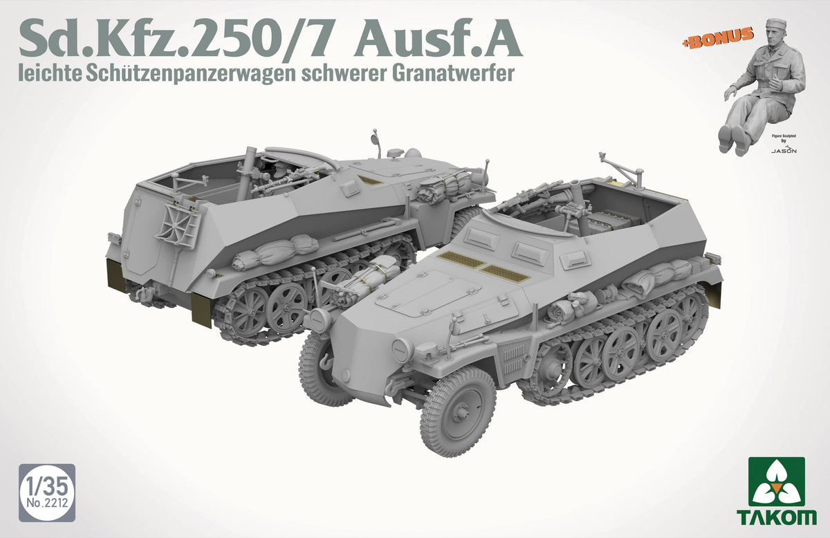 Takom: 1/35 Sd.Kfz. 250/7 Ausf. A
