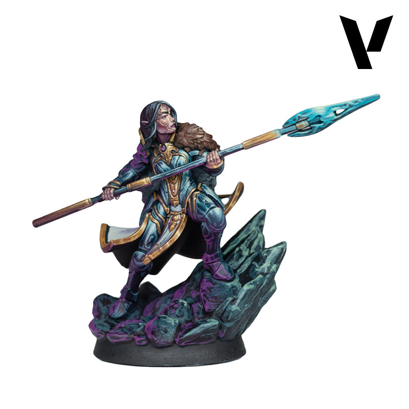 Vallejo: Squidmar Miniatures Dark Future Paint Set (12 Colors + Miniature)