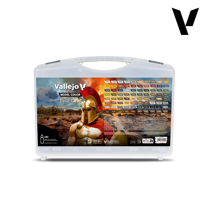 Vallejo: Model Color Basic Case (80 Colors)