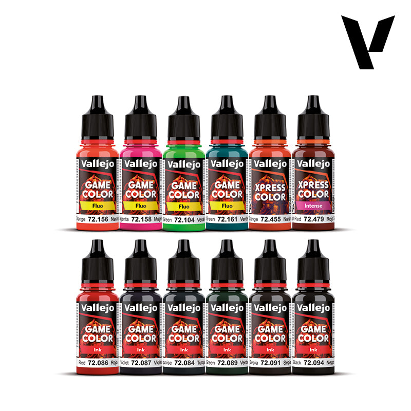 Vallejo: Squidmar Miniatures Special FX Paint Set (12 Colors)