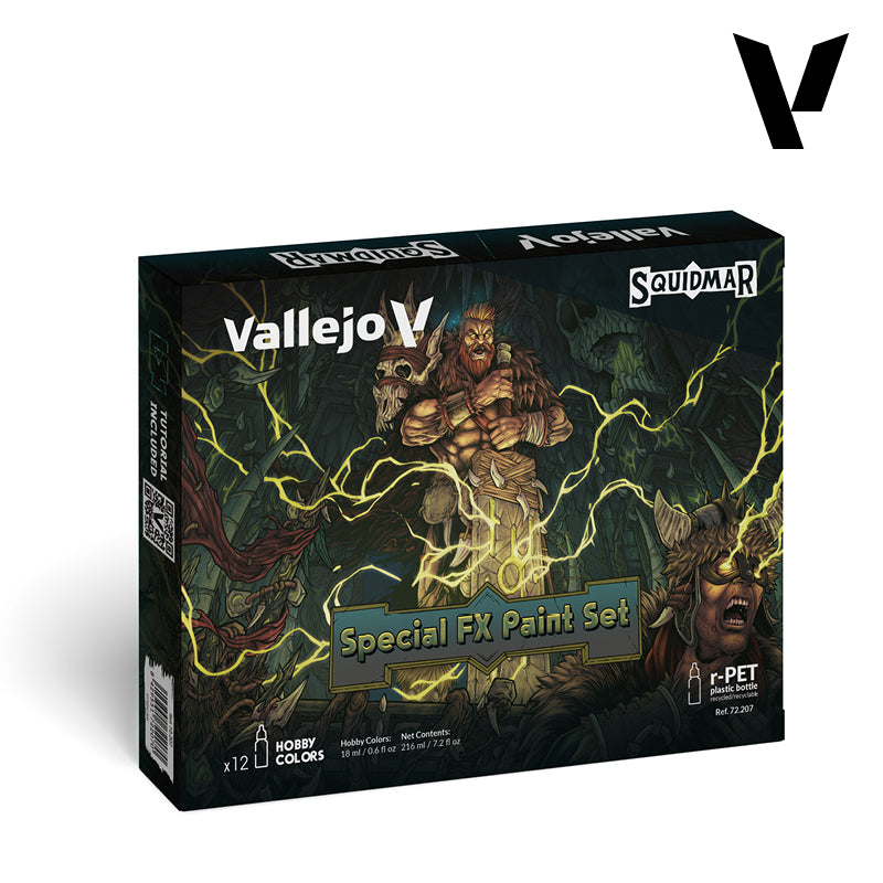 Vallejo: Squidmar Miniatures Special FX Paint Set (12 Colors)
