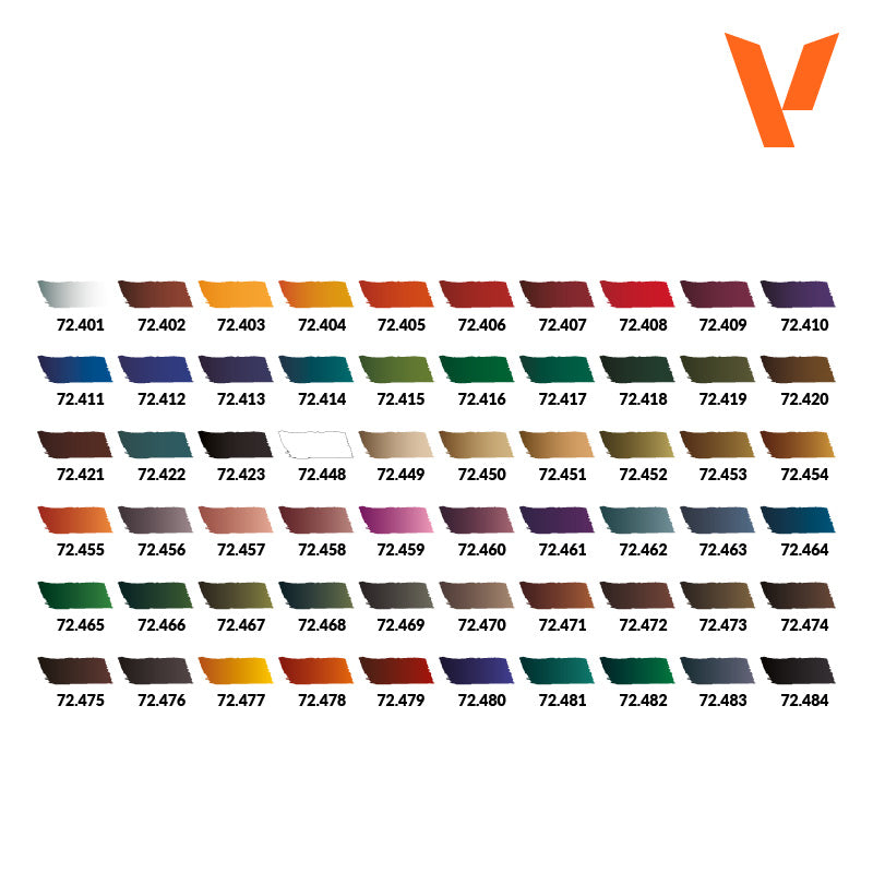 Vallejo: Xpress Color Artist’s Selection Case (60 Colors)