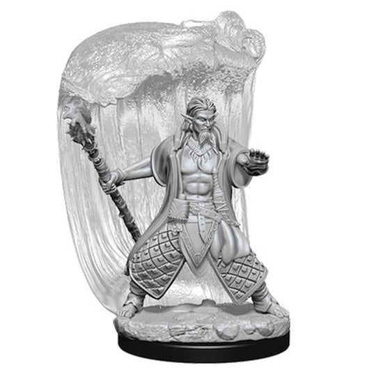 D&D Nolzur's Marvelous Miniatures: Water Genasi Male Druid