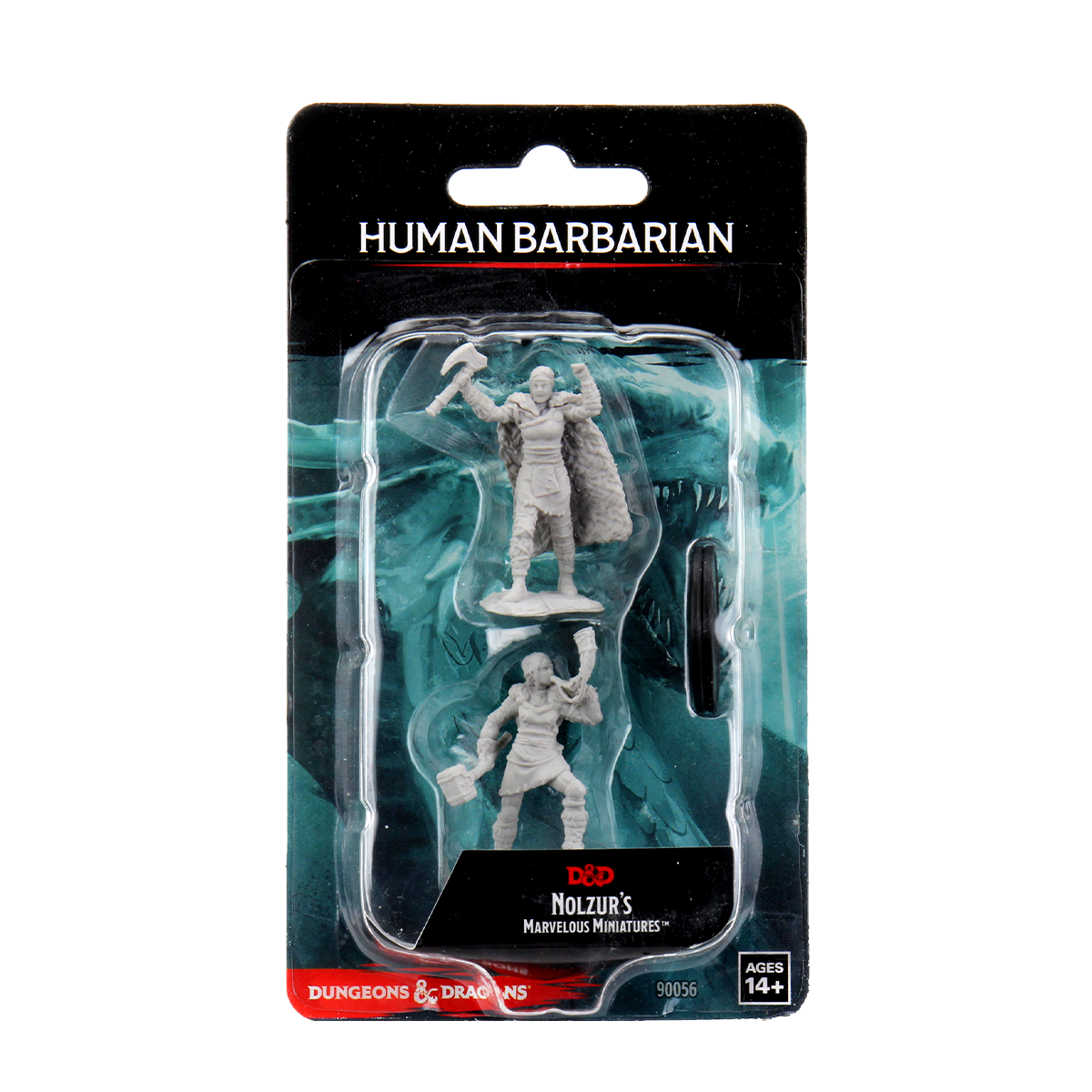 D&D Nolzur's Marvelous Miniatures - Female Human Barbarian