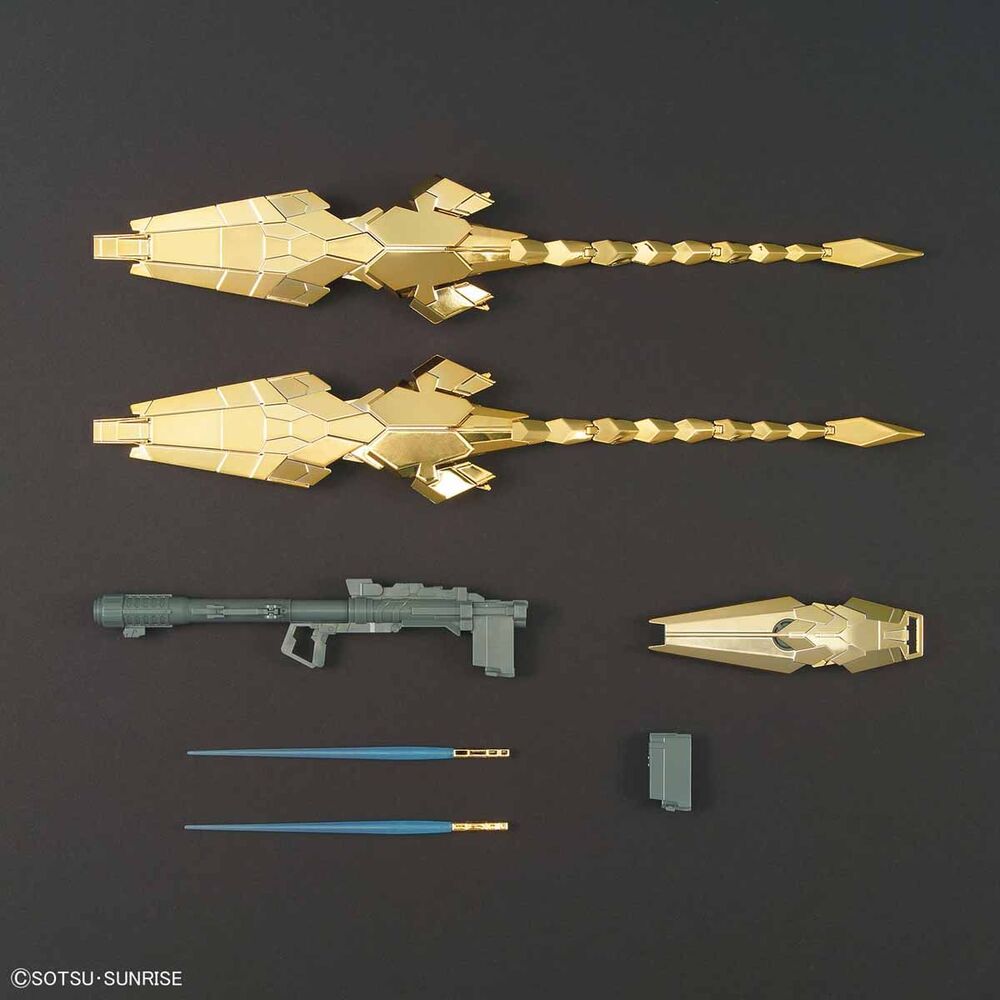 HGUC #227 RX-0 Unicorn Gundam 03 Phenex (Unicorn Mode) (Narrative Ver.) (Gold Coating Ver.)