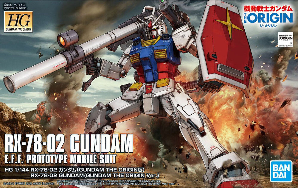HGGTO #26 RX-78-02 Gundam (Gundam The Origin Ver.)