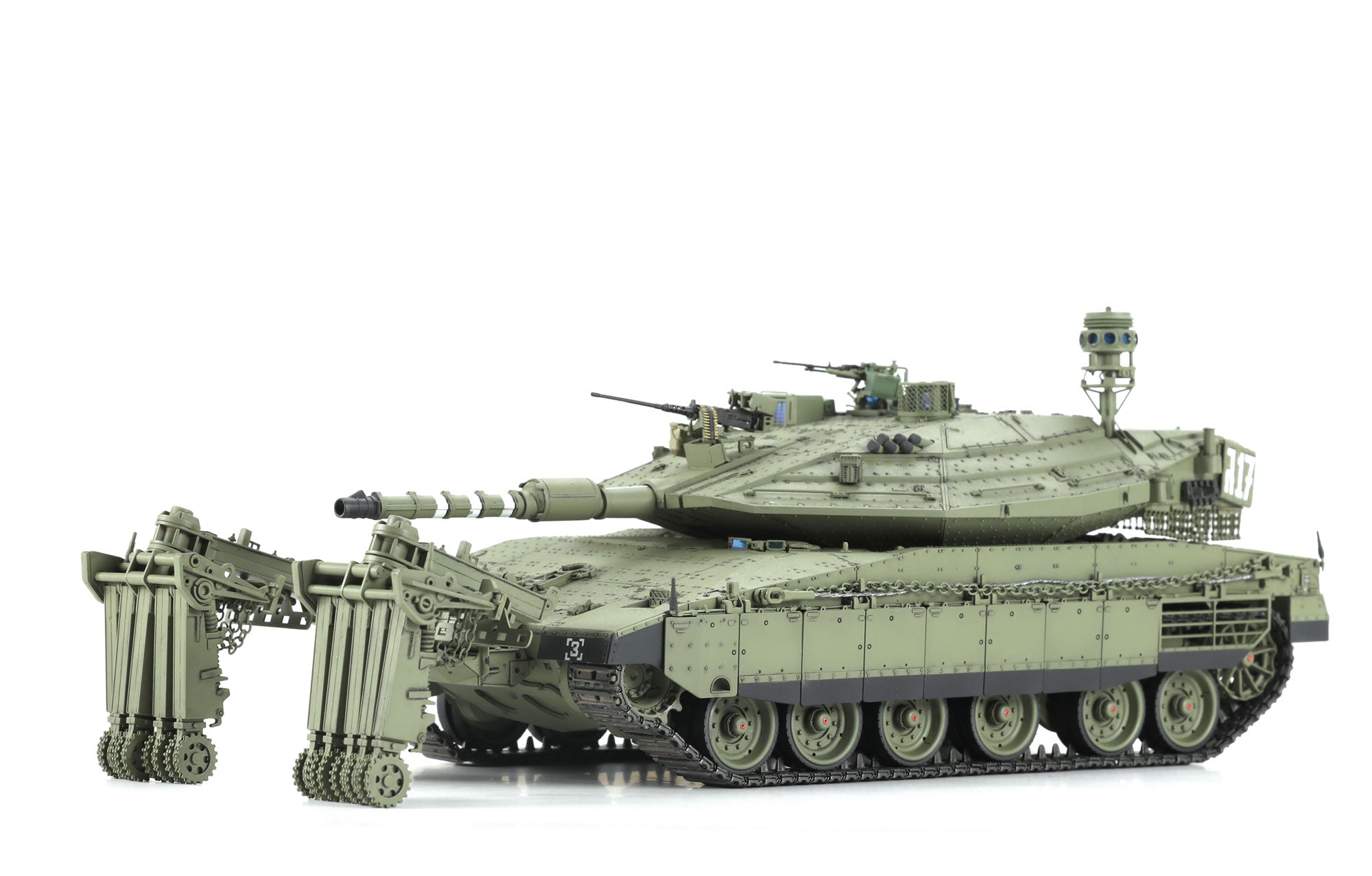 Meng: 1/35 Israel Main Battle Tank Merkava Mk.4/4LIC w/Nochri-Kal Mine Roller System