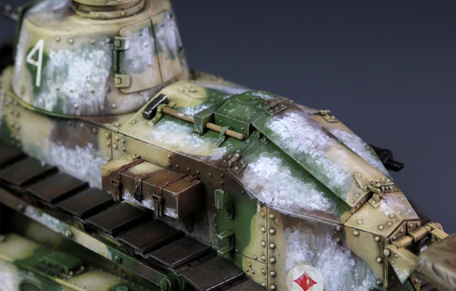 Meng: 1/35 French FT-17 Light Tank (Cast Turret), Full Interior