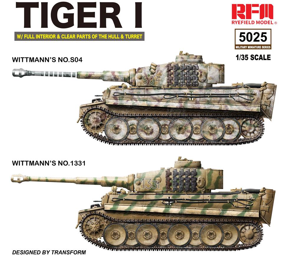 RFM: 1/35 Tiger I, w/Full Interior & Clear Parts of the Hull & Turret