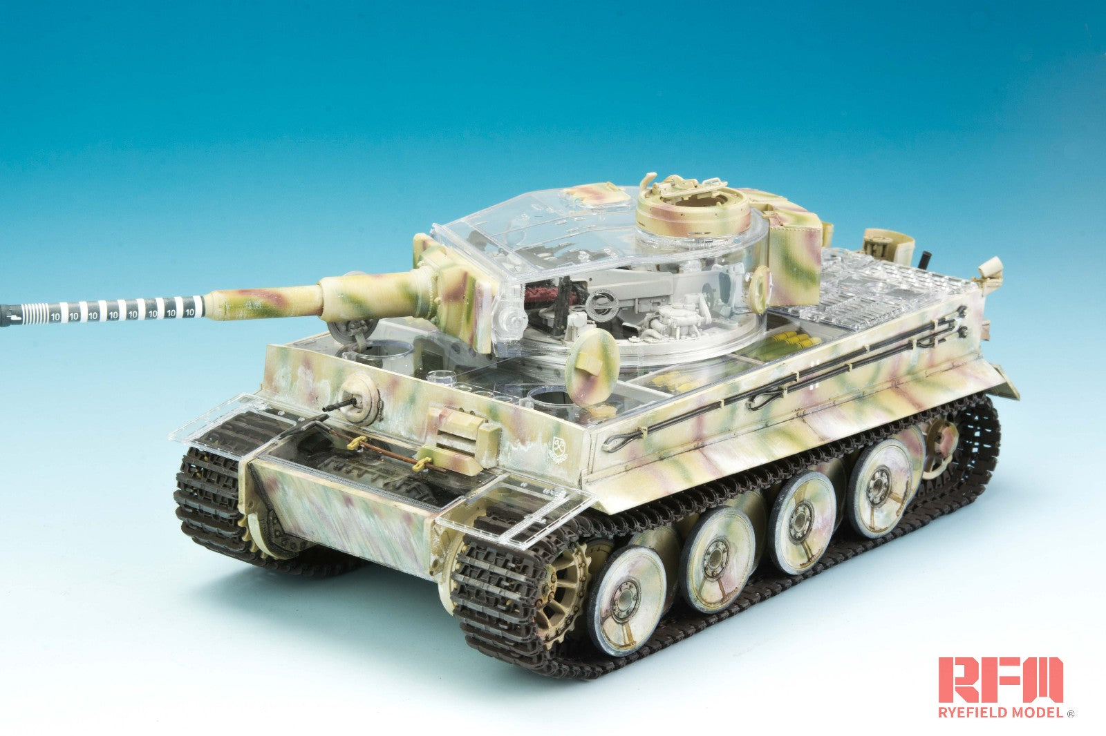RFM: 1/35 Tiger I, w/Full Interior & Clear Parts of the Hull & Turret