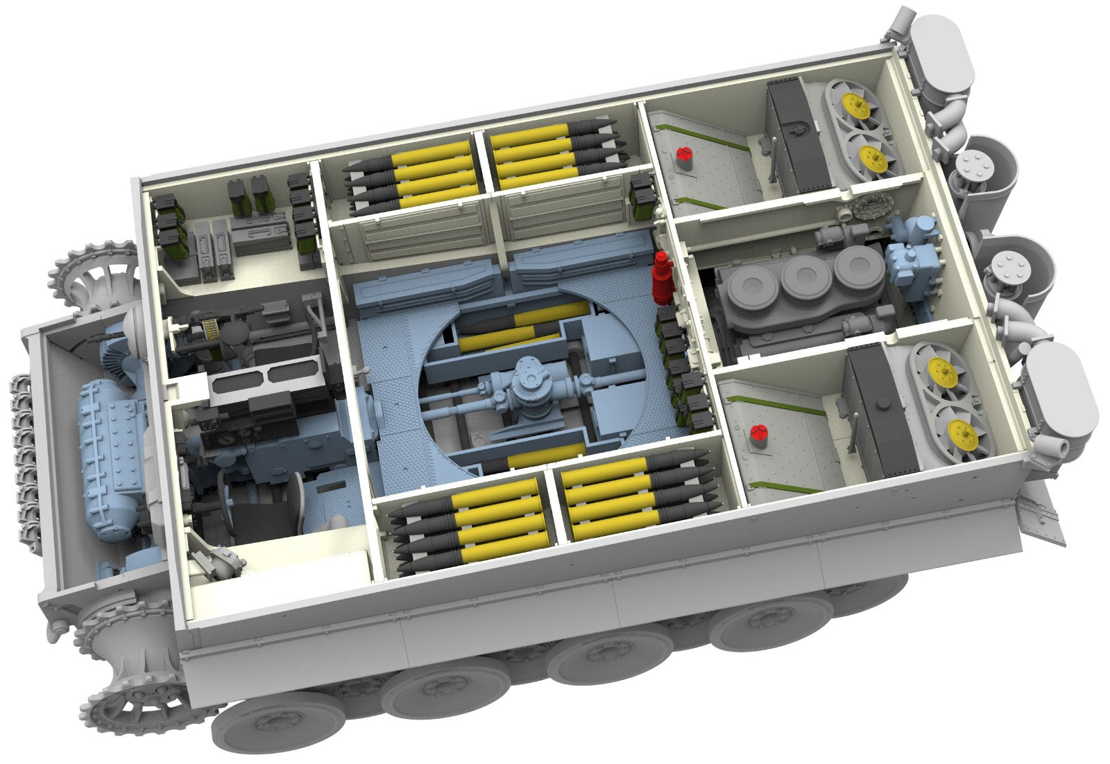 RFM: 1/35 Tiger I, w/Full Interior & Clear Parts of the Hull & Turret