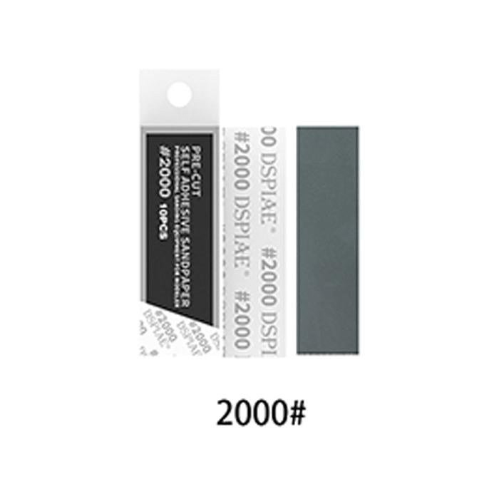 DSPIAE: MSP Pre-Cut Adhesive Sandpaper (180-2500)