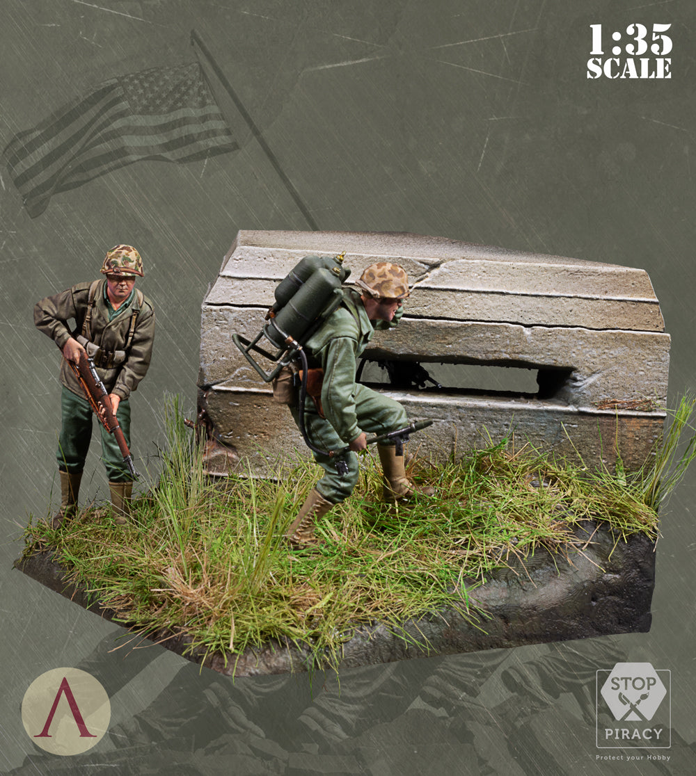 BUNKER RUN (THE PACIFIC, 1944-1945) 1/35