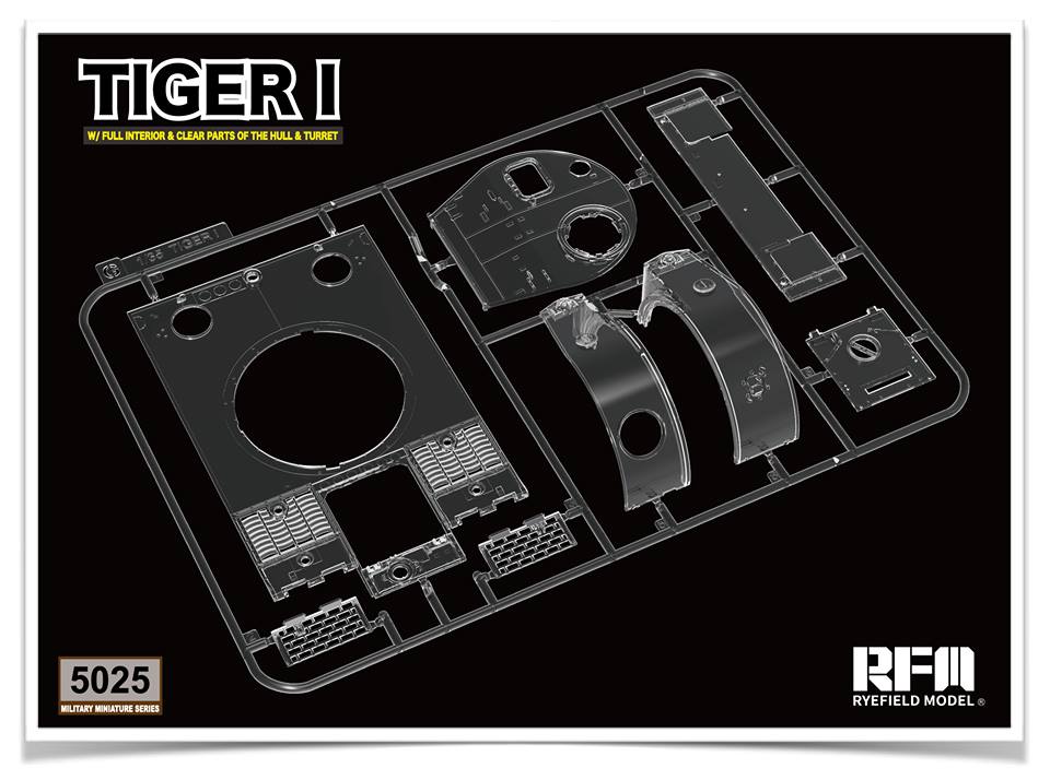 RFM: 1/35 Tiger I, w/Full Interior & Clear Parts of the Hull & Turret