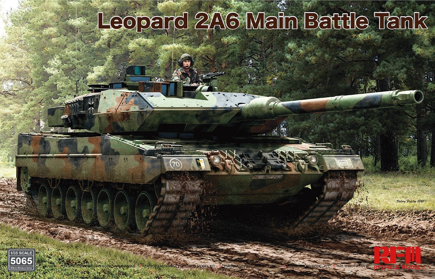 RFM: 1/35 Leopard 2A6 Main Battle Tank
