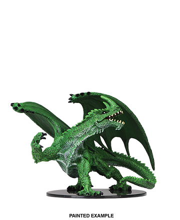 Pathfinder Deep Cuts Unpainted Miniatures: Gargantuan Green Dragon