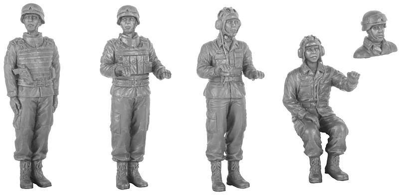 Meng: 1/35 PLA Armored Vehicle Crew
