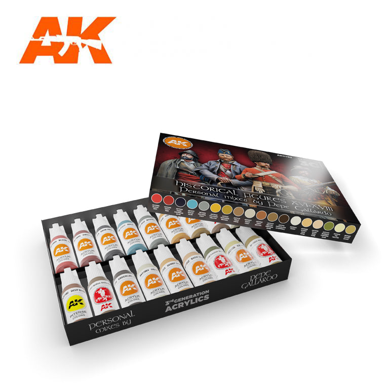 AK11762: Signature Set - Pepe Gallardo (Historical Figures XVI-XVIII)