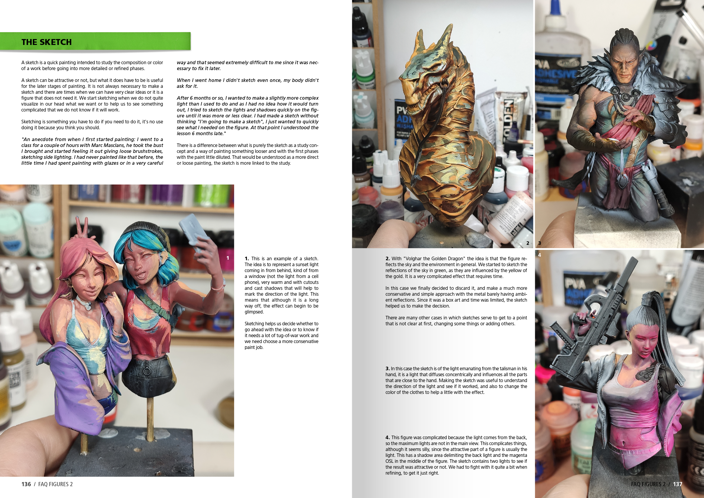 AK: FAQ 2: Fantasy Figures Painting Techniques By Arnau Lázaro