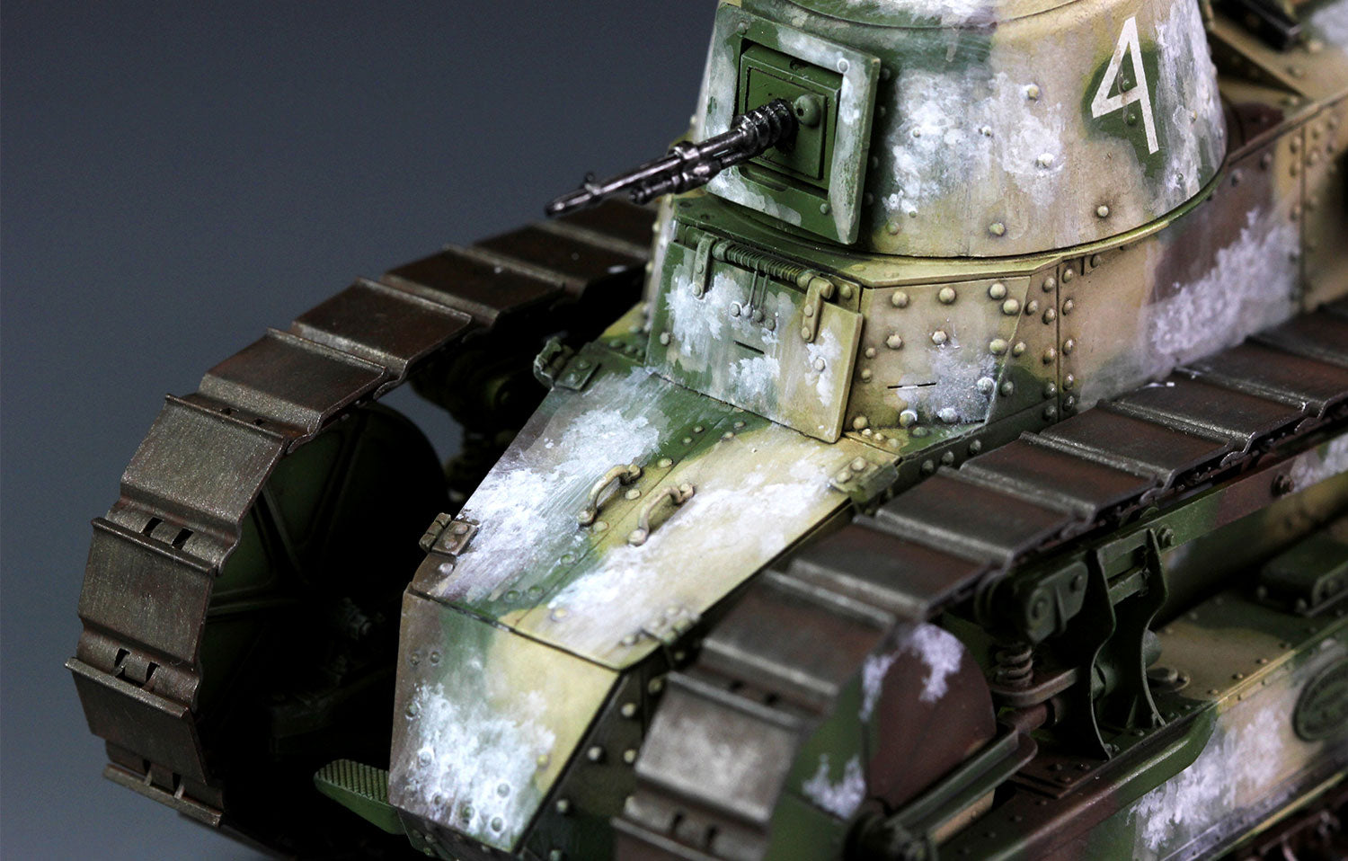 Meng: 1/35 French FT-17 Light Tank (Cast Turret), Full Interior