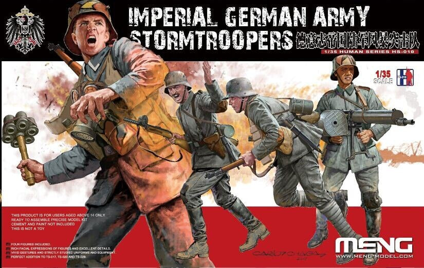Meng: 1/35 Imperial German Army Stormtroopers