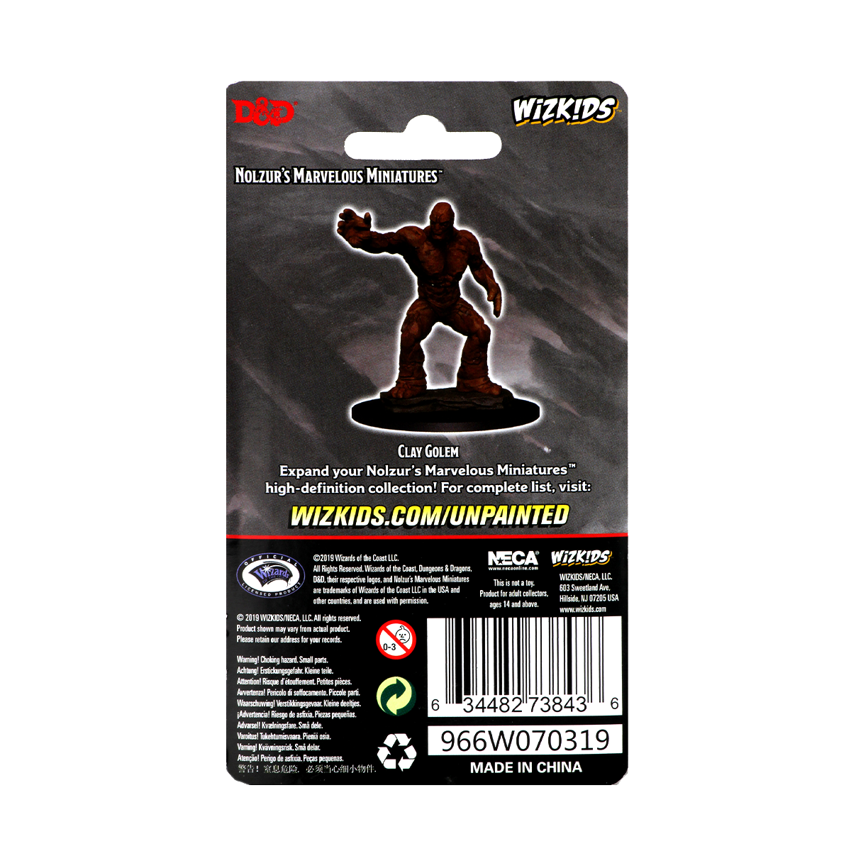 D&D Nolzur's Marvelous Miniatures - Clay Golem