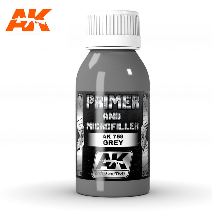 AK: Primers & Microfillers (Black, Gray, White)