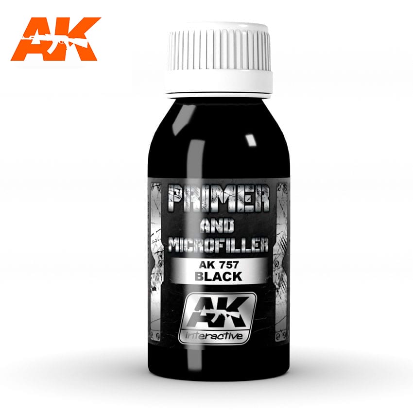 AK: Primers & Microfillers (Black, Gray, White)